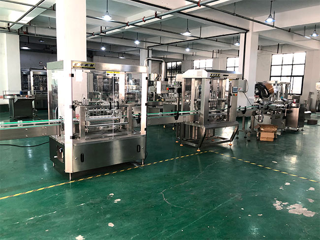 星火全自动黄豆酱加工灌装设备展示