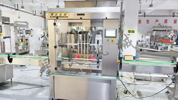 南京星火辣椒酱自动灌装机